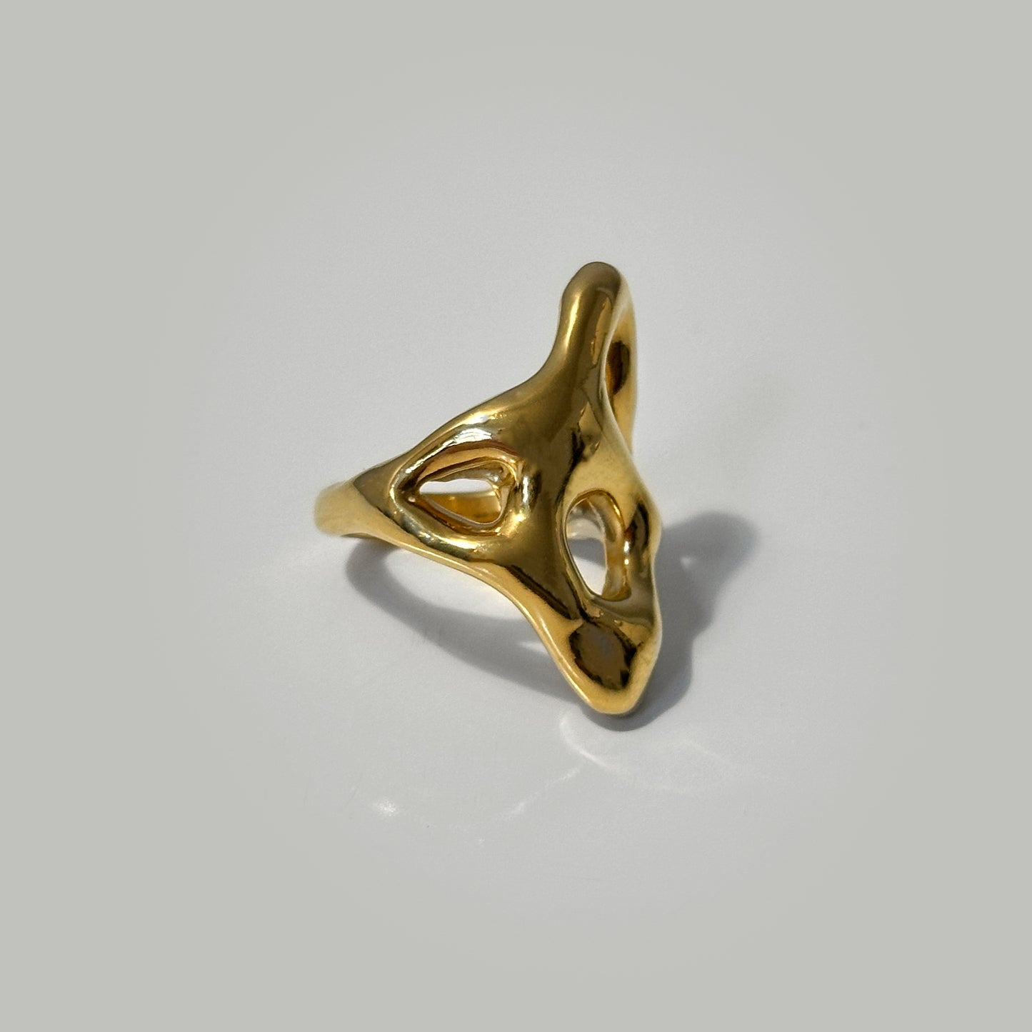 Liquid chunky ring