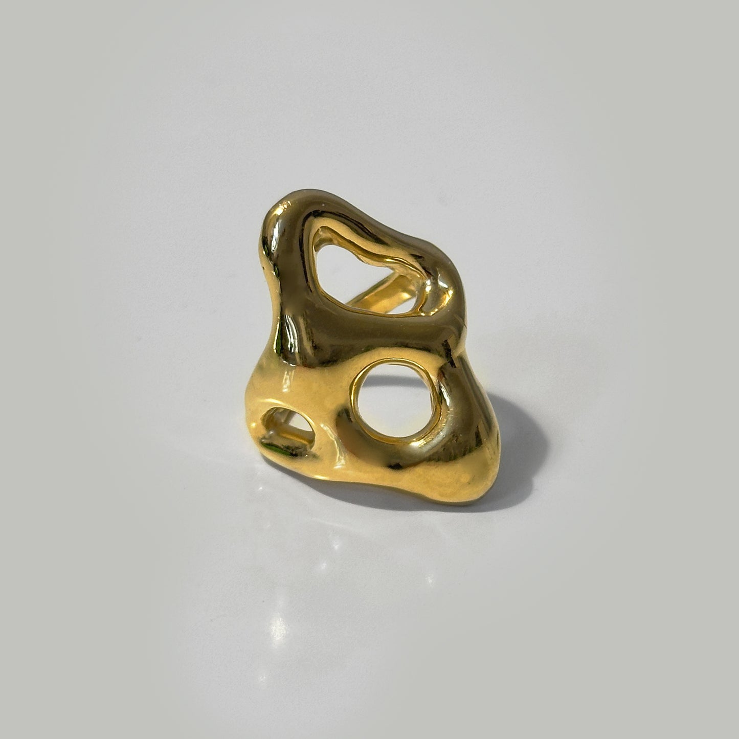 Liquid chunky ring
